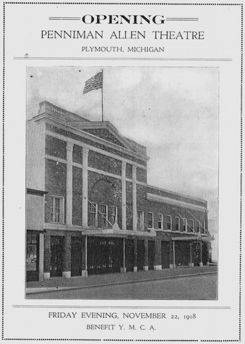 P & A Theatre - Old Ad (newer photo)